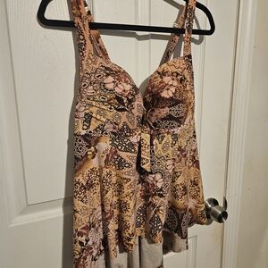 Torrid Multicolor Floral Blouse